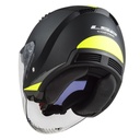 LS2 COPTER 2 URBANE MAT SİYAH-NEON SARI AÇIK KASK - Resim 5