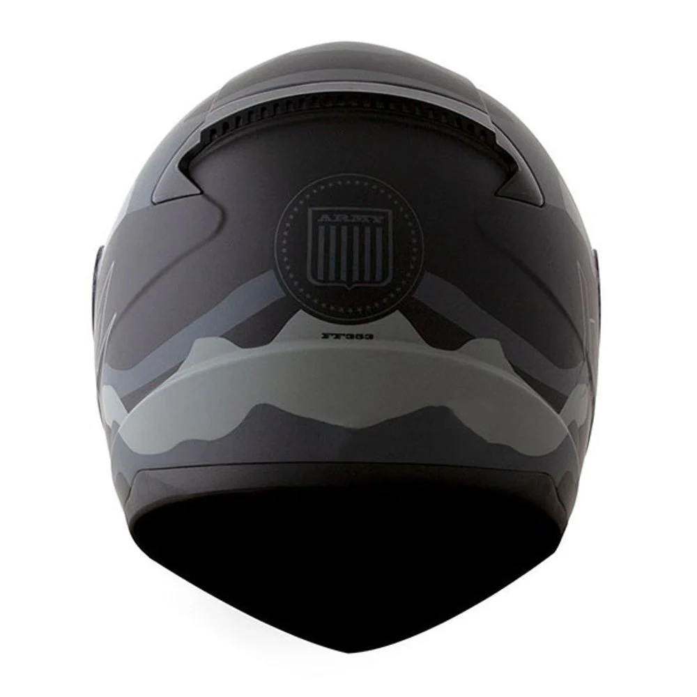 LS2 RAPİD ARMY CAMO KAPALI KASK - Resim 3