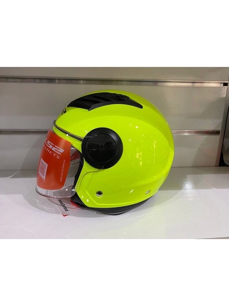 LS2 AIRFLOW NEON YEŞİL AÇIK KASK - Resim 2