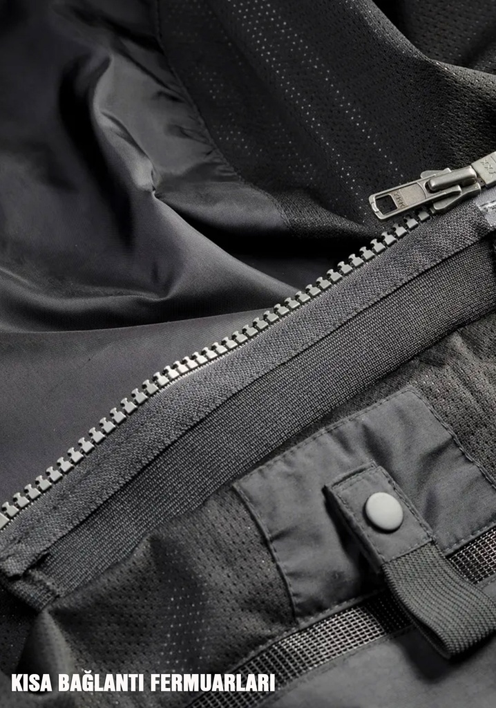 REVIT VOLTIAC 3 H2O SİYAH-GRİ MEVSİMLİK MONT - Resim 5