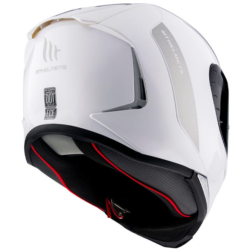 MT REVENGE 2 BEYAZ KAPALI KASK - Resim 3