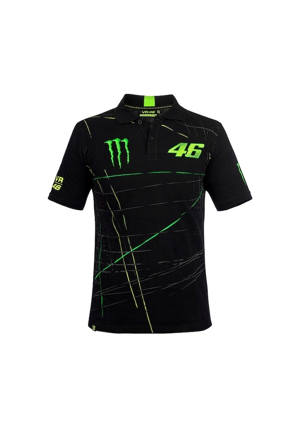 VR46 MONSTER POLO YAKA KISA KOL TSHİRT 