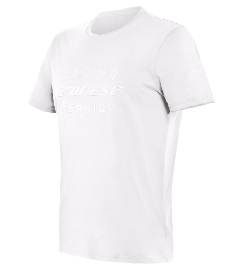 DAİNESE RACİNG SERVİCE BEYAZ YAZI BİSİKLET YAKA KISA KOL TSHİRT
