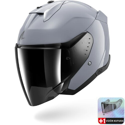 SHARK SKWAL İ3 JET DARK SHADOW AÇIK KASK