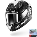 SHARK SKWAL İ3 HELLCAT BEYAZ SİYAH KAPALI KASK 