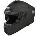 SMK TYPHOON SOLID MAT SİYAH KASK 