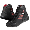 LS2 GARRA WATERPROOF BOT SİYAH-KIRMIZI 