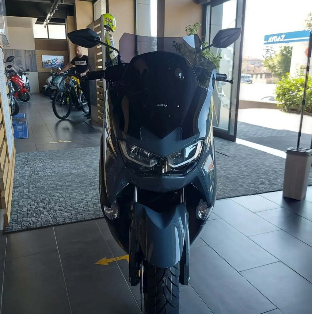 YAMAHA NMAX 125 155 2021 2024 MODELLERE UYUMLU ABV FÜME SPOR CAM