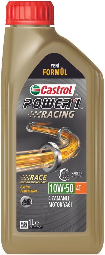 CASTROL POWER 1 RACİNG 4T 10W-50 1 LİTRE MOTOSİKLET YAĞI