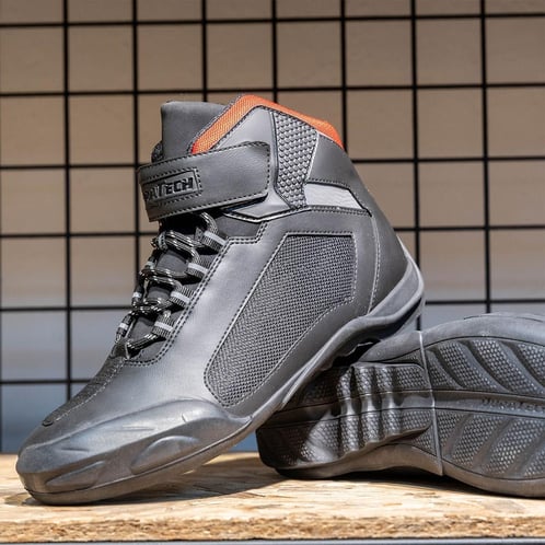 DURATECH GARDA KIRMIZI-SİYAH MOTOSİKLET BOTU