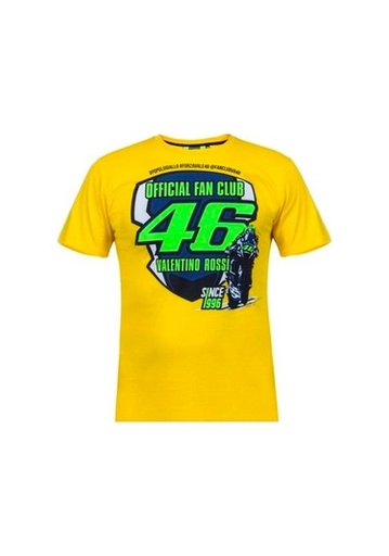 VR46 SİNCE 1996 KISA KOL TSHİRT SARI 