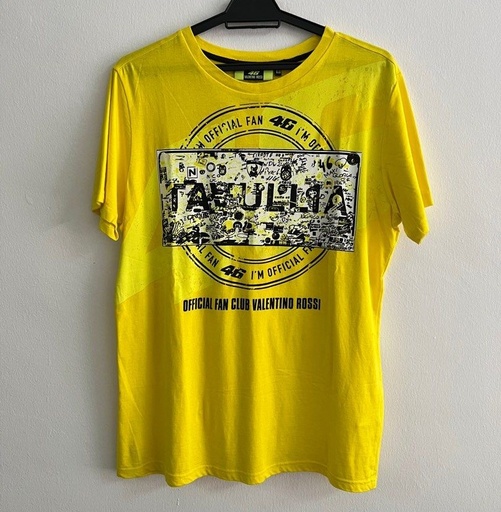 VR46 TAVULLİA OFFİCİAL FAN CLUB TSHİRT SARI 
