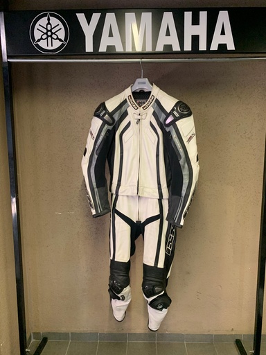 [2418722711414] İXS RSX İKİ PARÇALI DERİ MOTOSİKLET TULUMU