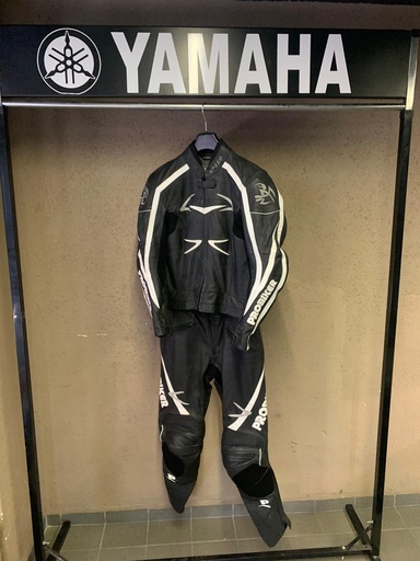 [2418722711582] PROBİKER İKİ PARÇALI KADIN DERİ MOTOSİKLET TULUMU 