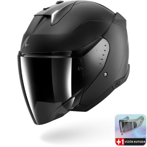 [3664836871349] SHARK SKWAL İ3 JET DARK SHADOW MAT AÇIK KASK