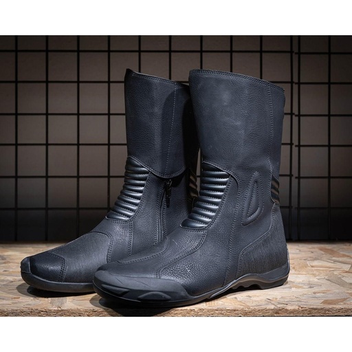 [8135798561722] DURATECH LUGANO UZUN MOTOSİKLET ÇİZME SİYAH 