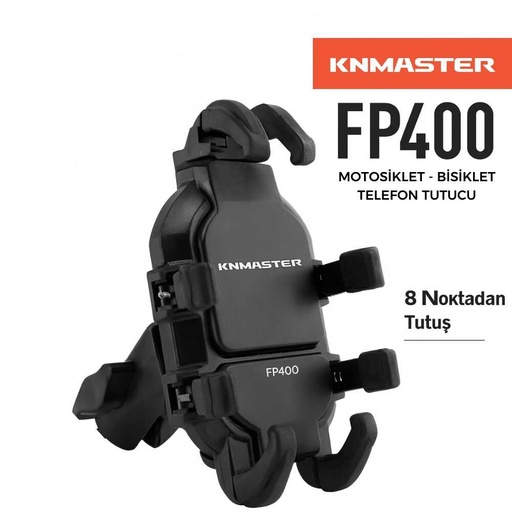 [8682214251748] KNMASTER FP400 TİTREŞİM ENGELLEYİCİLİ TELEFON TUTUCU 