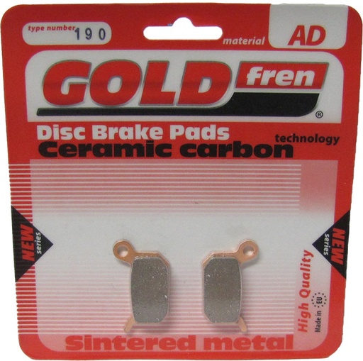 GOLD FREN 190 AD SİNTERLİ FREN BALATASI