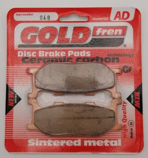 GOLD FREN 048 AD SİNTERLİ FREN BALATASI 