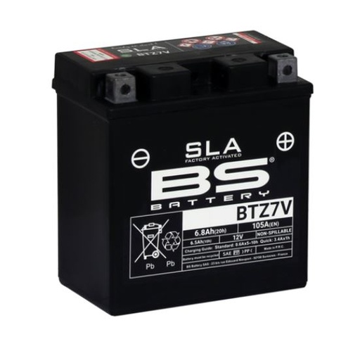 [3564093009120] BS BATTERY BTZ7V SLA AKÜ