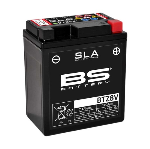 [2418718789267] BS BATTERY BTZ8V SLA AKÜ