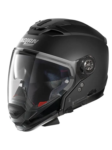 [2418717535780] NOLAN N70-2 GT CLASSIC N-COM MAT SİYAH MODÜLER KASK