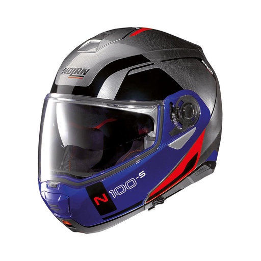 [2418717534417] NOLAN N100-5 CONSİSTENCY N-COM ÇENE AÇILIR KASK