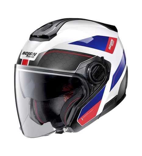 [2418718644047] NOLAN N40-5 PİVOT GÜNEŞ VİZÖRLÜ AÇIK KASK