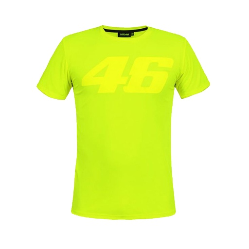 [2418718859670] VR46 NEON SARI KISA KOL TSHİRT