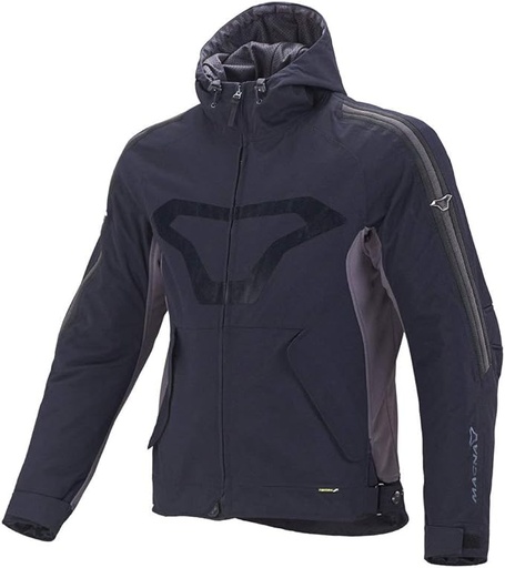 [8718913058446] MACNA EIGHTY SİYAH-GRİ KAPÜŞONLU MEVSİMLİK MONT